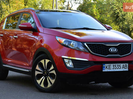 Червоний Кіа Sportage, об'ємом двигуна 2 л та пробігом 128 тис. км за 12921 $, фото 1 на Automoto.ua