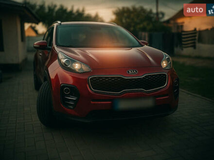 Красный Киа Sportage, объемом двигателя 2.4 л и пробегом 111 тыс. км за 17000 $, фото 1 на Automoto.ua