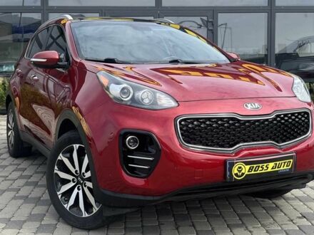 Красный Киа Sportage, объемом двигателя 2.4 л и пробегом 155 тыс. км за 16800 $, фото 1 на Automoto.ua