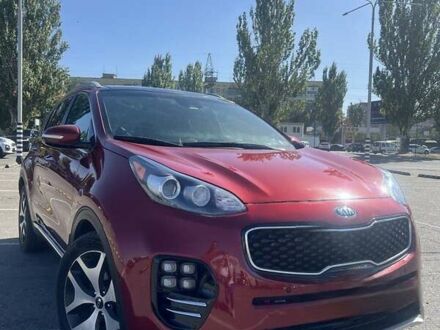 Червоний Кіа Sportage, об'ємом двигуна 2 л та пробігом 75 тис. км за 17299 $, фото 1 на Automoto.ua