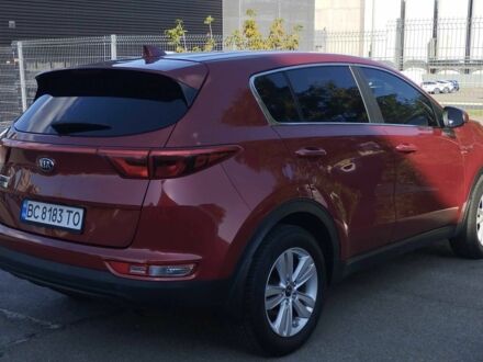 Красный Киа Sportage, объемом двигателя 2.4 л и пробегом 270 тыс. км за 303 $, фото 1 на Automoto.ua