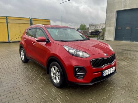 Красный Киа Sportage, объемом двигателя 1.7 л и пробегом 122 тыс. км за 16200 $, фото 1 на Automoto.ua