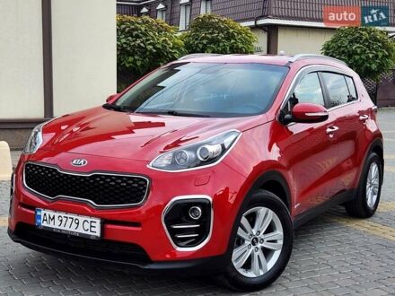 Кіа Sportage 2017 у Вінниці на Automoto.ua Червоний Кіа Sportage, об'ємом двигуна 2 л та пробігом 64 тис. км за 19999 $, фото 1 на Automoto.ua