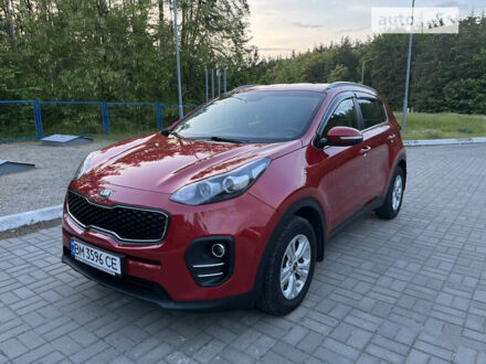 Красный Киа Sportage, объемом двигателя 1.7 л и пробегом 129 тыс. км за 18300 $, фото 1 на Automoto.ua