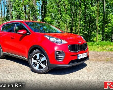 Красный Киа Sportage, объемом двигателя 1.7 л и пробегом 193 тыс. км за 18500 $, фото 1 на Automoto.ua