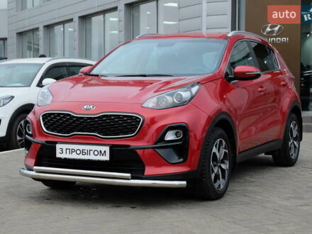 Красный Киа Sportage, объемом двигателя 1.59 л и пробегом 47 тыс. км за 17500 $, фото 1 на Automoto.ua