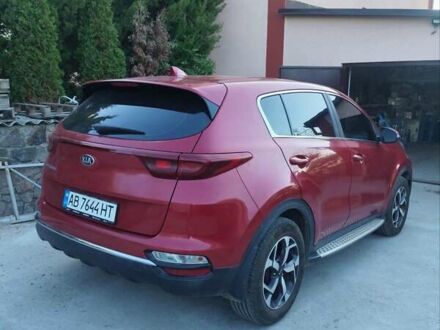 Красный Киа Sportage, объемом двигателя 1.59 л и пробегом 55 тыс. км за 20900 $, фото 1 на Automoto.ua