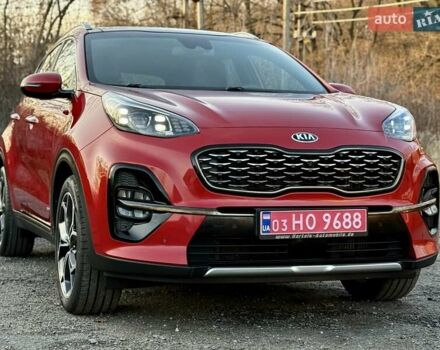 Красный Киа Sportage, объемом двигателя 2 л и пробегом 105 тыс. км за 26750 $, фото 1 на Automoto.ua