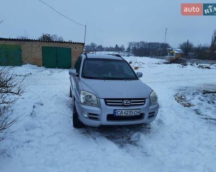 Сірий Кіа Sportage, об'ємом двигуна 2 л та пробігом 294 тис. км за 7200 $, фото 1 на Automoto.ua