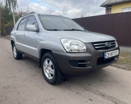 Серый Киа Sportage, объемом двигателя 2 л и пробегом 272 тыс. км за 6100 $, фото 1 на Automoto.ua