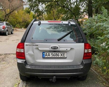 Серый Киа Sportage, объемом двигателя 2 л и пробегом 256 тыс. км за 5999 $, фото 3 на Automoto.ua