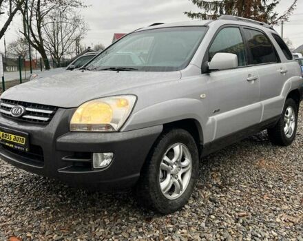 Серый Киа Sportage, объемом двигателя 2 л и пробегом 265 тыс. км за 7600 $, фото 2 на Automoto.ua