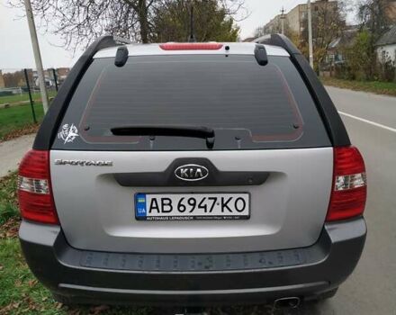 Серый Киа Sportage, объемом двигателя 2 л и пробегом 198 тыс. км за 6800 $, фото 1 на Automoto.ua
