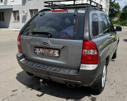 Серый Киа Sportage, объемом двигателя 2 л и пробегом 200 тыс. км за 4200 $, фото 3 на Automoto.ua