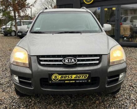 Серый Киа Sportage, объемом двигателя 2 л и пробегом 265 тыс. км за 7600 $, фото 1 на Automoto.ua