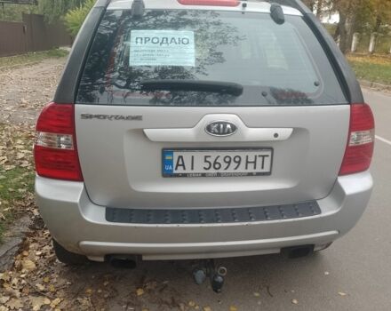Серый Киа Sportage, объемом двигателя 2 л и пробегом 313 тыс. км за 6280 $, фото 2 на Automoto.ua