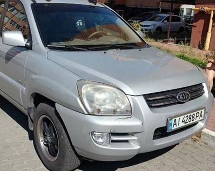 Серый Киа Sportage, объемом двигателя 2.66 л и пробегом 197 тыс. км за 8200 $, фото 1 на Automoto.ua