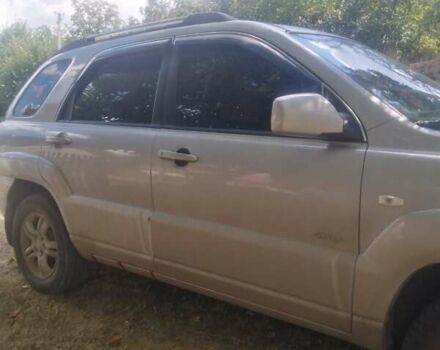 Серый Киа Sportage, объемом двигателя 2 л и пробегом 137 тыс. км за 8000 $, фото 16 на Automoto.ua