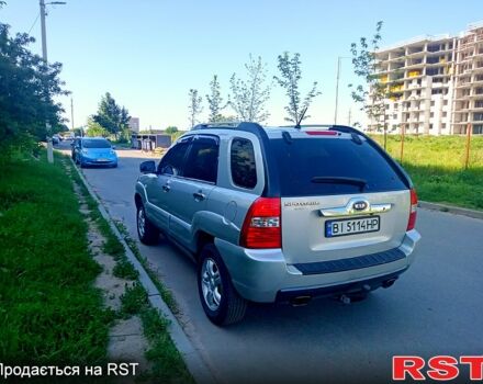 Серый Киа Sportage, объемом двигателя 2 л и пробегом 181 тыс. км за 7500 $, фото 3 на Automoto.ua