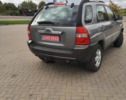 Серый Киа Sportage, объемом двигателя 2 л и пробегом 240 тыс. км за 6599 $, фото 1 на Automoto.ua