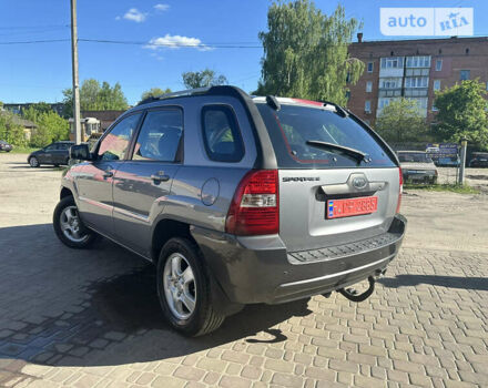 Серый Киа Sportage, объемом двигателя 2 л и пробегом 218 тыс. км за 8200 $, фото 11 на Automoto.ua