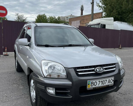 Серый Киа Sportage, объемом двигателя 2 л и пробегом 191 тыс. км за 7200 $, фото 1 на Automoto.ua
