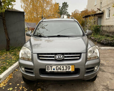 Серый Киа Sportage, объемом двигателя 2 л и пробегом 236 тыс. км за 7550 $, фото 3 на Automoto.ua