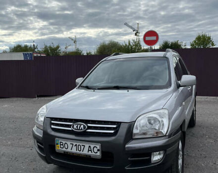 Серый Киа Sportage, объемом двигателя 2 л и пробегом 191 тыс. км за 7200 $, фото 3 на Automoto.ua