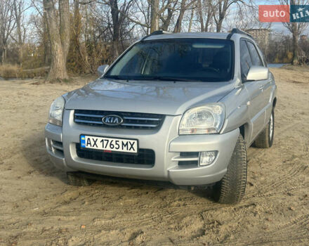 Сірий Кіа Sportage, об'ємом двигуна 2 л та пробігом 187 тис. км за 8500 $, фото 1 на Automoto.ua
