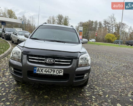 Серый Киа Sportage, объемом двигателя 1.99 л и пробегом 350 тыс. км за 6700 $, фото 2 на Automoto.ua