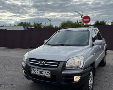 Серый Киа Sportage, объемом двигателя 2 л и пробегом 191 тыс. км за 7200 $, фото 7 на Automoto.ua