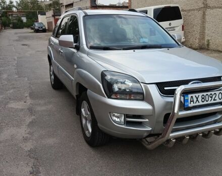 Серый Киа Sportage, объемом двигателя 2 л и пробегом 184 тыс. км за 8150 $, фото 1 на Automoto.ua