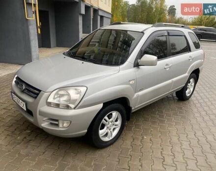 Серый Киа Sportage, объемом двигателя 2 л и пробегом 212 тыс. км за 8350 $, фото 7 на Automoto.ua