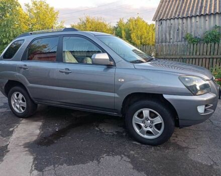 Серый Киа Sportage, объемом двигателя 2 л и пробегом 181 тыс. км за 7699 $, фото 2 на Automoto.ua