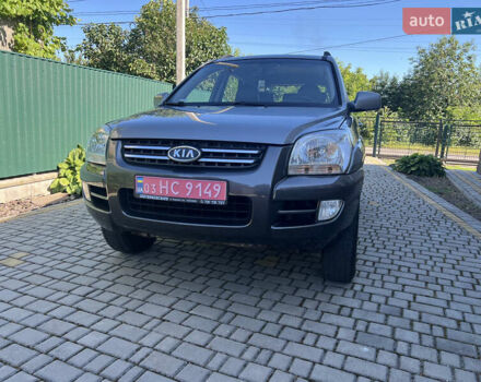 Серый Киа Sportage, объемом двигателя 2 л и пробегом 270 тыс. км за 6599 $, фото 7 на Automoto.ua