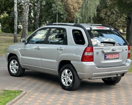 Серый Киа Sportage, объемом двигателя 2 л и пробегом 170 тыс. км за 8199 $, фото 3 на Automoto.ua