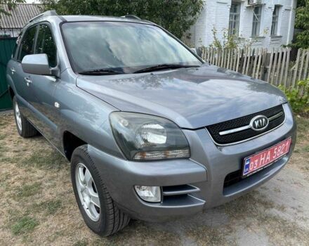 Серый Киа Sportage, объемом двигателя 2 л и пробегом 181 тыс. км за 7499 $, фото 2 на Automoto.ua