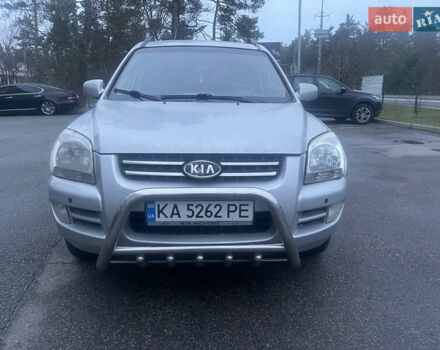 Серый Киа Sportage, объемом двигателя 1.99 л и пробегом 315 тыс. км за 8300 $, фото 1 на Automoto.ua