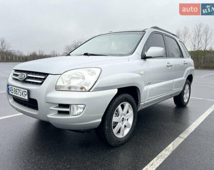 Серый Киа Sportage, объемом двигателя 2 л и пробегом 218 тыс. км за 8500 $, фото 12 на Automoto.ua