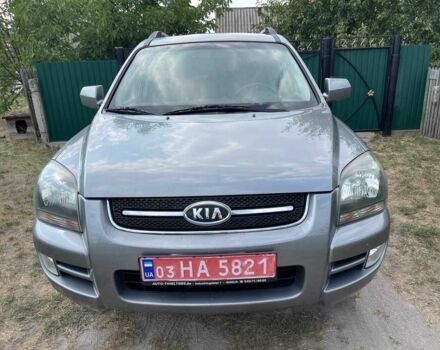 Серый Киа Sportage, объемом двигателя 2 л и пробегом 181 тыс. км за 7499 $, фото 1 на Automoto.ua