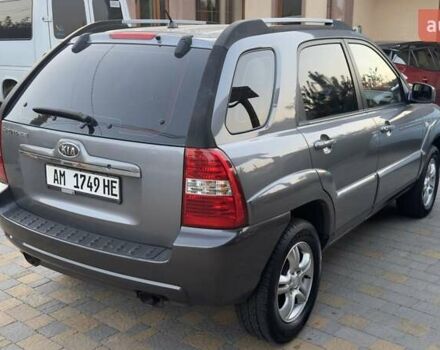 Серый Киа Sportage, объемом двигателя 2 л и пробегом 276 тыс. км за 7300 $, фото 3 на Automoto.ua