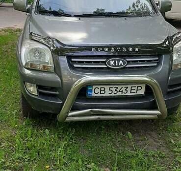 Серый Киа Sportage, объемом двигателя 1.98 л и пробегом 200 тыс. км за 7500 $, фото 2 на Automoto.ua