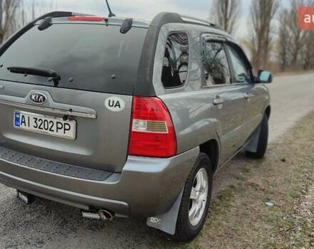 Сірий Кіа Sportage, об'ємом двигуна 2 л та пробігом 160 тис. км за 7900 $, фото 11 на Automoto.ua