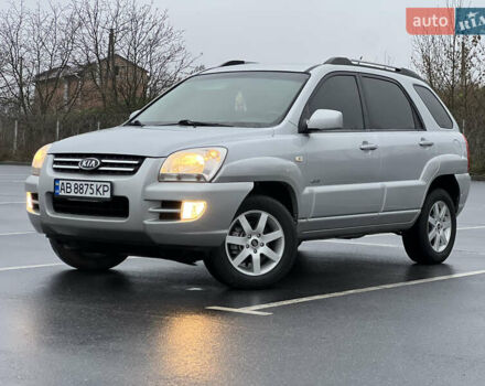 Серый Киа Sportage, объемом двигателя 2 л и пробегом 218 тыс. км за 8500 $, фото 13 на Automoto.ua
