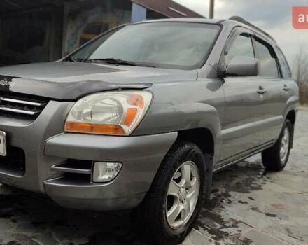 Сірий Кіа Sportage, об'ємом двигуна 2 л та пробігом 160 тис. км за 7900 $, фото 1 на Automoto.ua