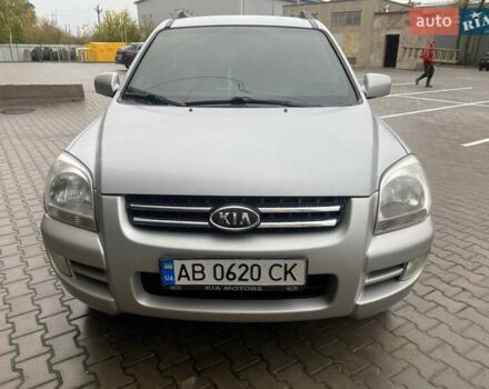 Серый Киа Sportage, объемом двигателя 2 л и пробегом 212 тыс. км за 8350 $, фото 9 на Automoto.ua