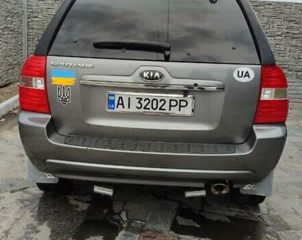 Сірий Кіа Sportage, об'ємом двигуна 2 л та пробігом 160 тис. км за 7900 $, фото 3 на Automoto.ua