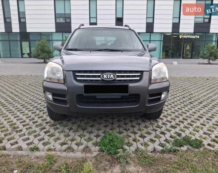 Серый Киа Sportage, объемом двигателя 2 л и пробегом 295 тыс. км за 8500 $, фото 5 на Automoto.ua