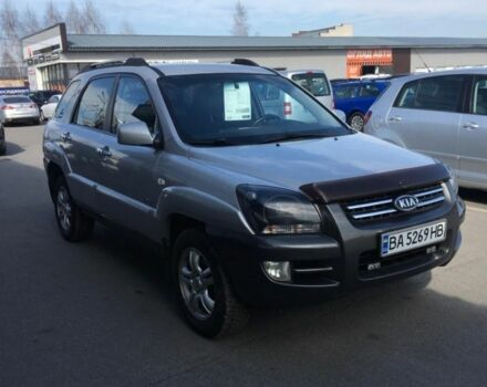 Серый Киа Sportage, объемом двигателя 2 л и пробегом 235 тыс. км за 7000 $, фото 1 на Automoto.ua