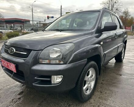 Сірий Кіа Sportage, об'ємом двигуна 2 л та пробігом 239 тис. км за 7950 $, фото 1 на Automoto.ua